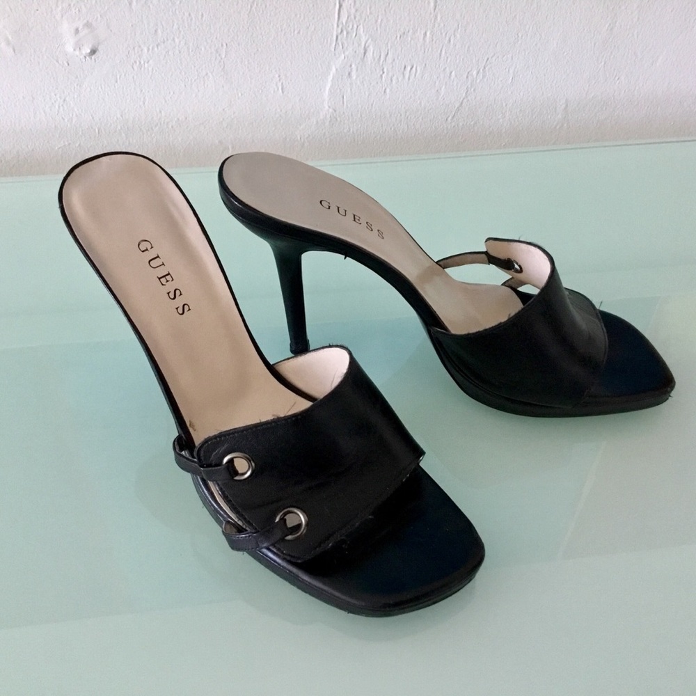 GUESS Sexy Stiletto Platform Heels Made in Spain - Picture 3 of 8